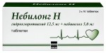 Небилонг Н, таблетки 12.5 мг+5 мг 30 шт