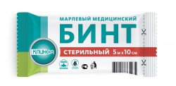Бинт стерильный Клинса р. 5мх10см