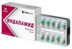 Индапамид, капсулы 2.5 мг 30 шт