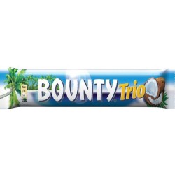 Батончик шоколадный, Bounty (Баунти) 82.5 г трио